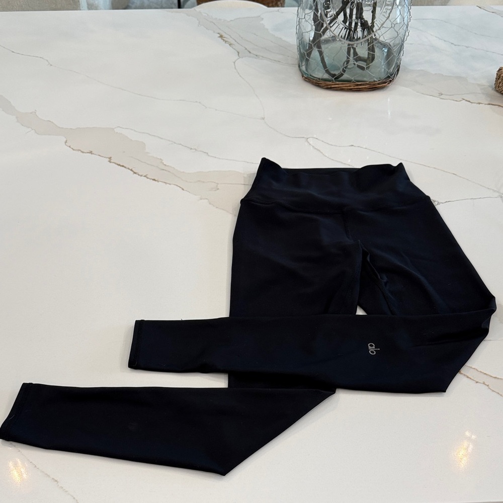ALO Yoga Alosoft highlight Black High-Waist  Leggings